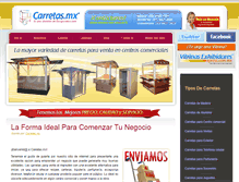 Tablet Screenshot of carretas.mx